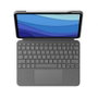 Logitech Combo Touch Teclado y Folio con Trackpad para iPad Pro 11 pulgadas Gris Oxford